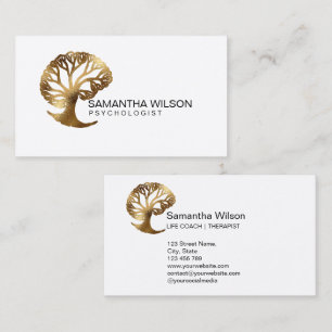 Psychologist Therapist Life Coach Psychiatrist  Business Card