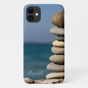 Psychologist Therapist Zen Stones,Yoga iPhone 11 Case