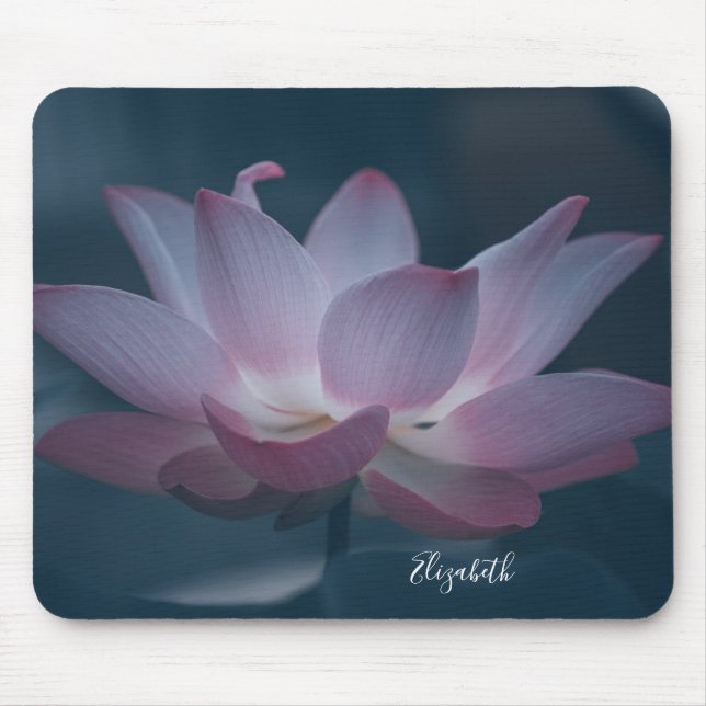 Psychologist Therapist Zen,Stylish Lotus  Mouse Pad (Front)