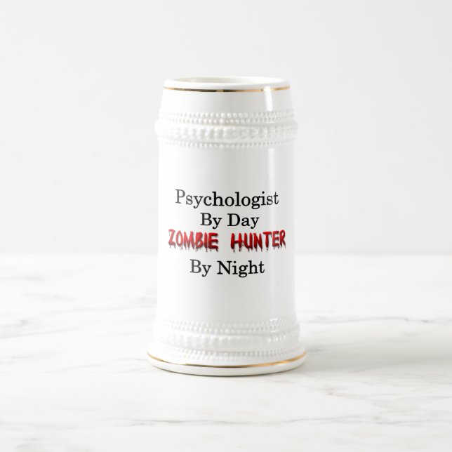 Psychologist/Zombie Hunter Beer Stein (Center)