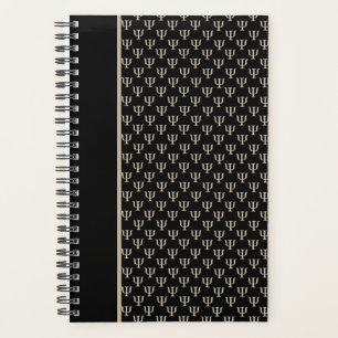 Psychologue planificateur en noir