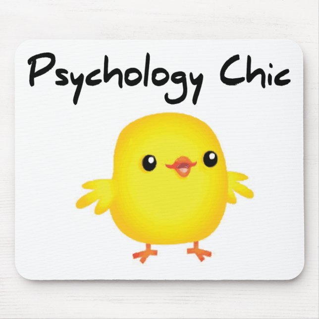 Psychology Chic Mouse Pad (Front)