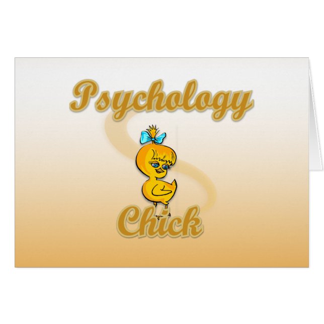 Psychology Chick (Front Horizontal)