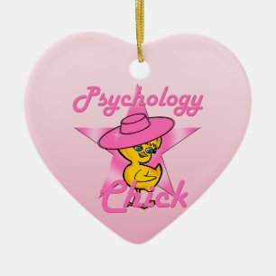 Psychology Chick #8 Ceramic Ornament