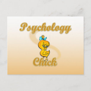 Psychology Chick Postcard