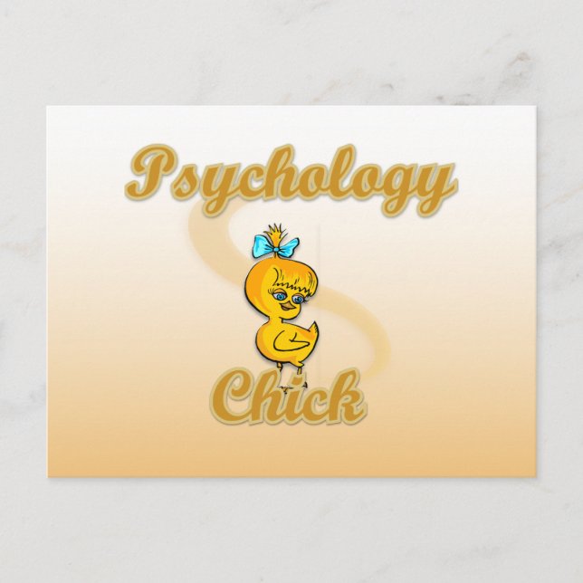 Psychology Chick Postcard (Front)