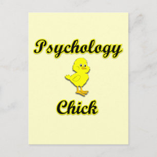 Psychology Chick Postcard