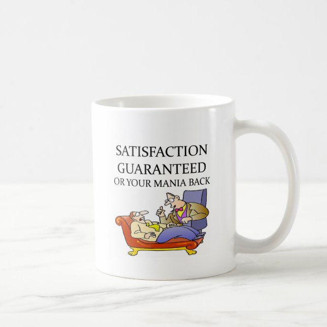 PSYCHOLOGY joke Coffee Mug (Right)
