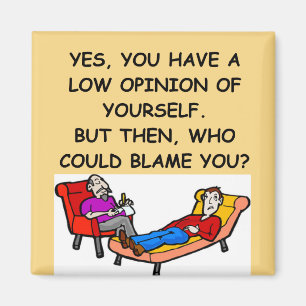 PSYCHology joke Magnet