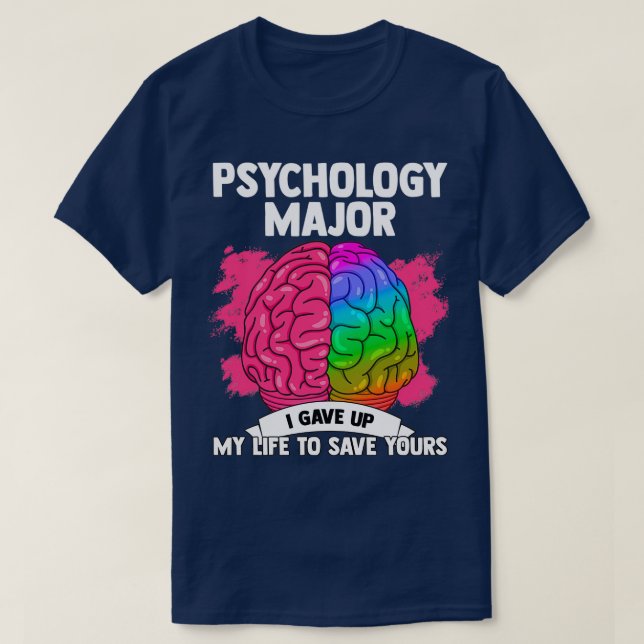 Psychology Psychologist Therapist Gift Psyche 14 T-Shirt (Design Front)
