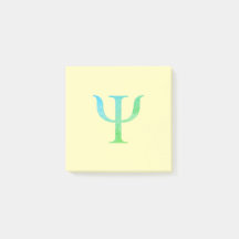 Psychology Science Symbol Post-It Notes
