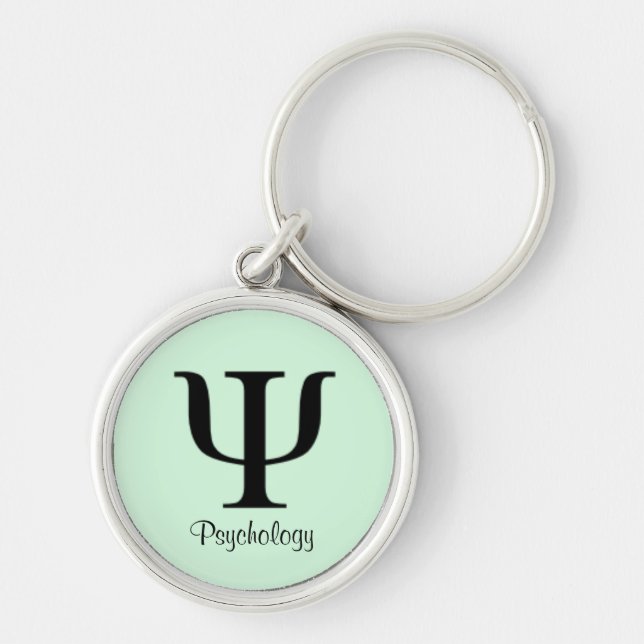 Psychology Symbol Key Chain (Front)
