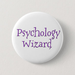 Psychology Wizard 2 Inch Round Button