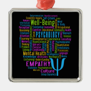 PSYCHOLOGY Word Cloud ornament