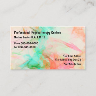 Psychotherapist Modern Designed Business Card