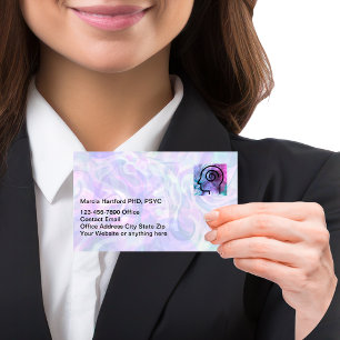 Psychotherapy Mental Health Business Cards