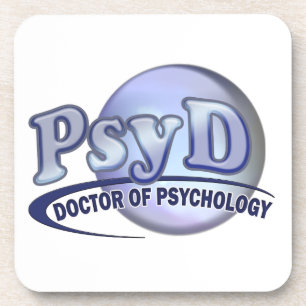 PsyD Doctor of Psychology LOGO Coaster