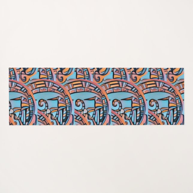PsyHead Yoga Mat (Back (Horizontal))