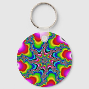 Psykedelica - Fractal Keychain