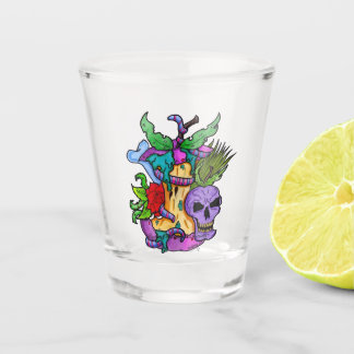 Psyko-Daizie Poison Apple Shot Glass