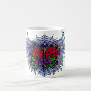 Psyko-Daizie Winged Heart Mug