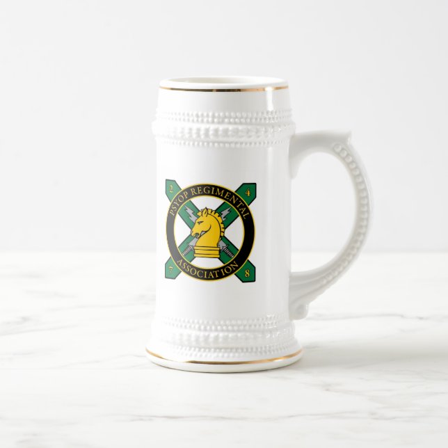PSYOPRA Logo Beer Mug (Right)