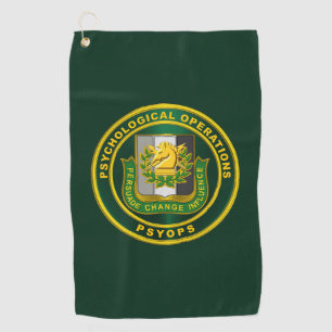 PSYOPS Psychological Operations Golf Towel