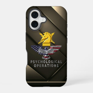 PSYOPS Psychological Operations iPhone 16 Case