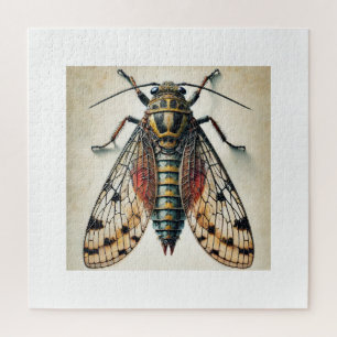 Psyrassa dorsal view 110924IREF220 - Watercolor Jigsaw Puzzle