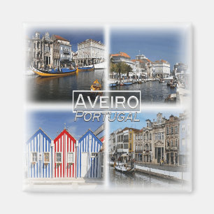 PT0033 Europe, Portugal, Aveiro, fridge Magnet