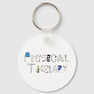 PT at Work Keychain