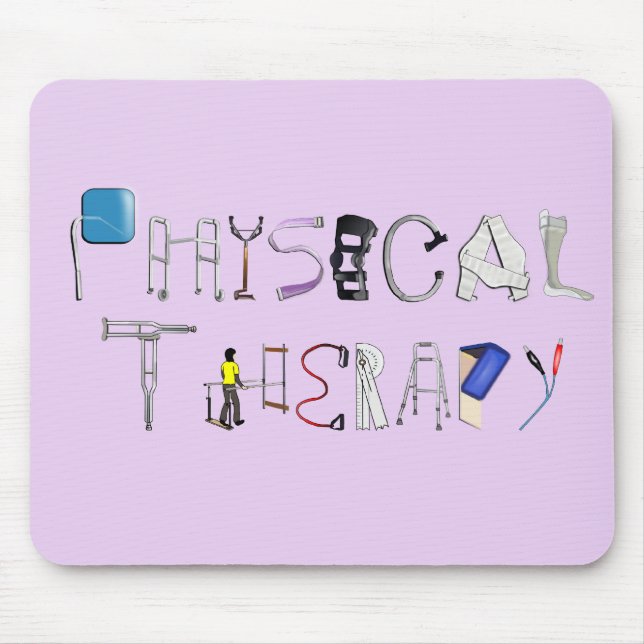 PT at Work Mouse Pad (Front)