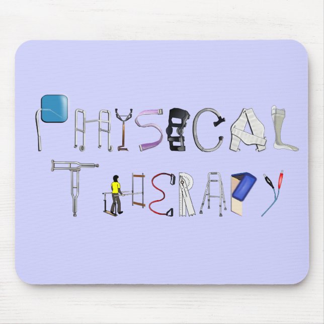 PT at Work Mouse Pad (Front)