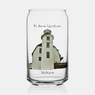 Pt Betsie Lighthouse can glass