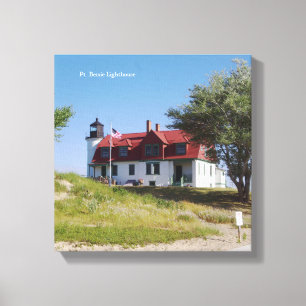 Pt Betsie Lighthouse canvas print