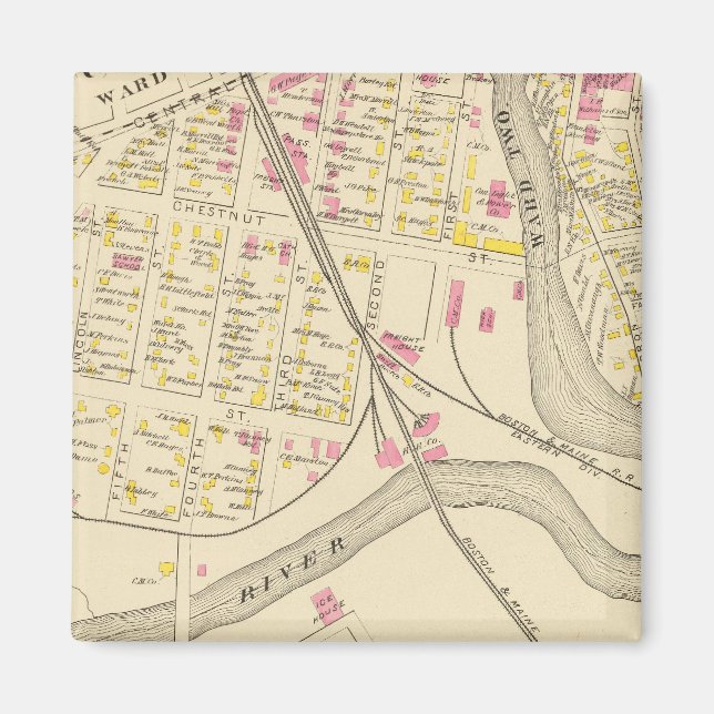 Pt of Dover Ward 2-3 Magnet (Front)