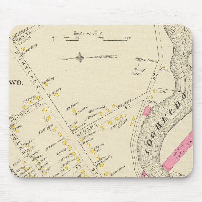 Pt of Dover Ward 2 Mouse Pad (Front)