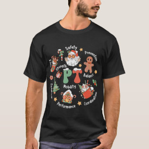 PT Physical Therapy Santa Squad Christmas T-Shirt