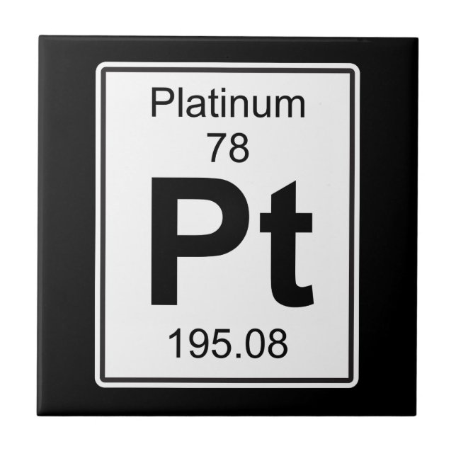 Pt - Platinum Tile (Front)