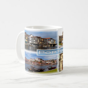 PT Ribeira - A Street in Porto - River Douro - Coffee Mug