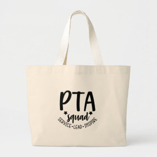 PTA Squad Tote Bag for Volunteer PTA Mom PTA Dad