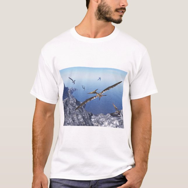 Pteranodon birds - 3D render T-Shirt (Front)