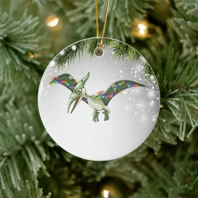 Pteranodon Gift For Pteranodon Lover Adult Kid   Ceramic Ornament (Tree)