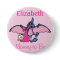 Pterodactyl Dinosaur It's a Girl Baby Shower