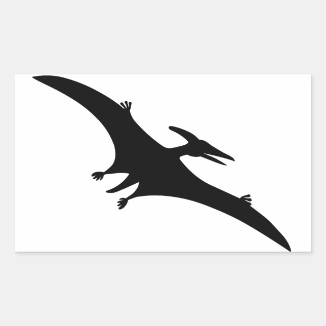 Pterodactyl Dinosaur Sticker (Front)