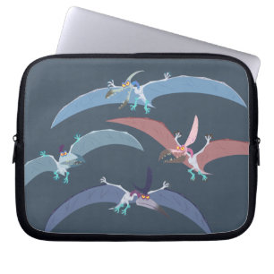 Pterodactyl Group Graphic Laptop Sleeve