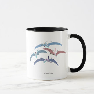 Pterodactyl Group Graphic Mug