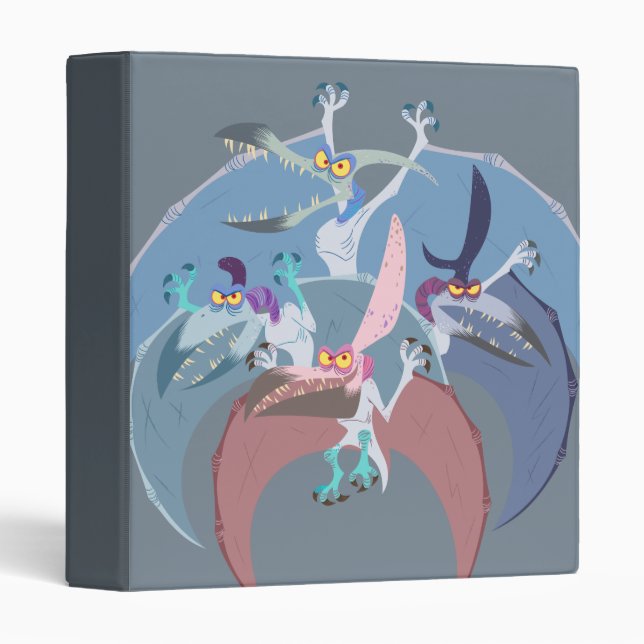 Pterodactyl Group Stack Binder (Front/Spine)