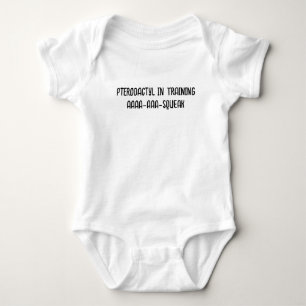 Pterodactyl in Training Humourous Baby Bodysuit