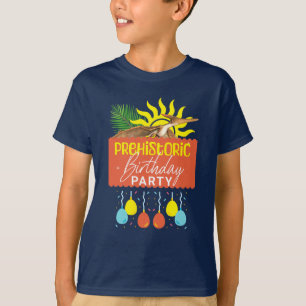 Pterodactyl Prehistoric Birthday Party T-Shirt